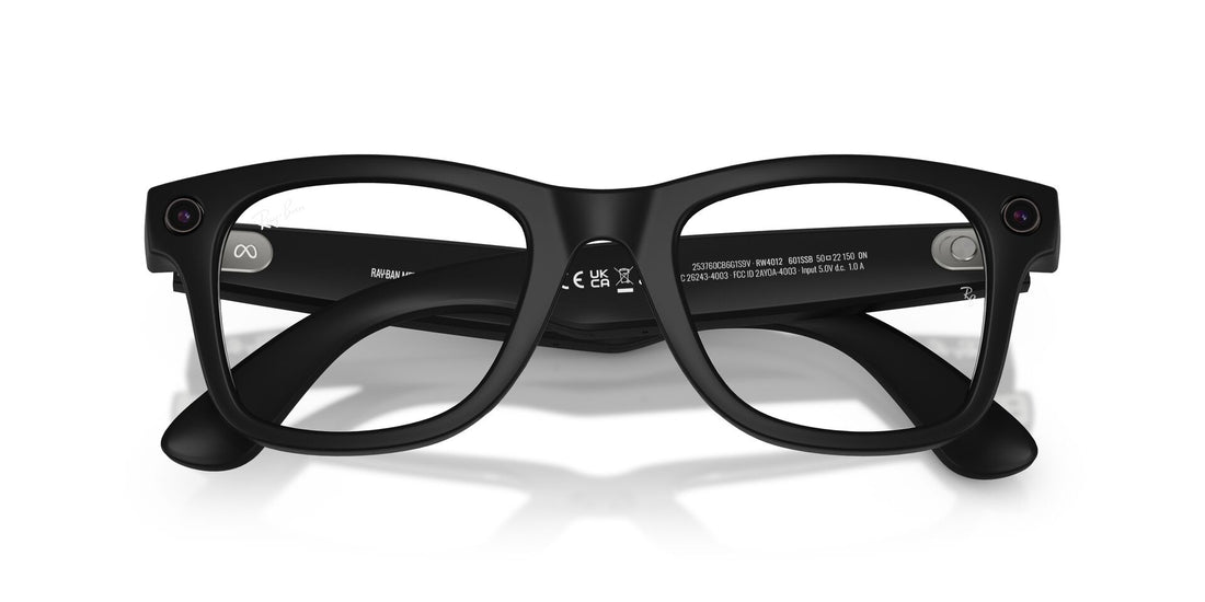 RAYBAN META 0RW4012 WAYFARER LARGE GEN 2 601SSB 53 SUNGLASSES