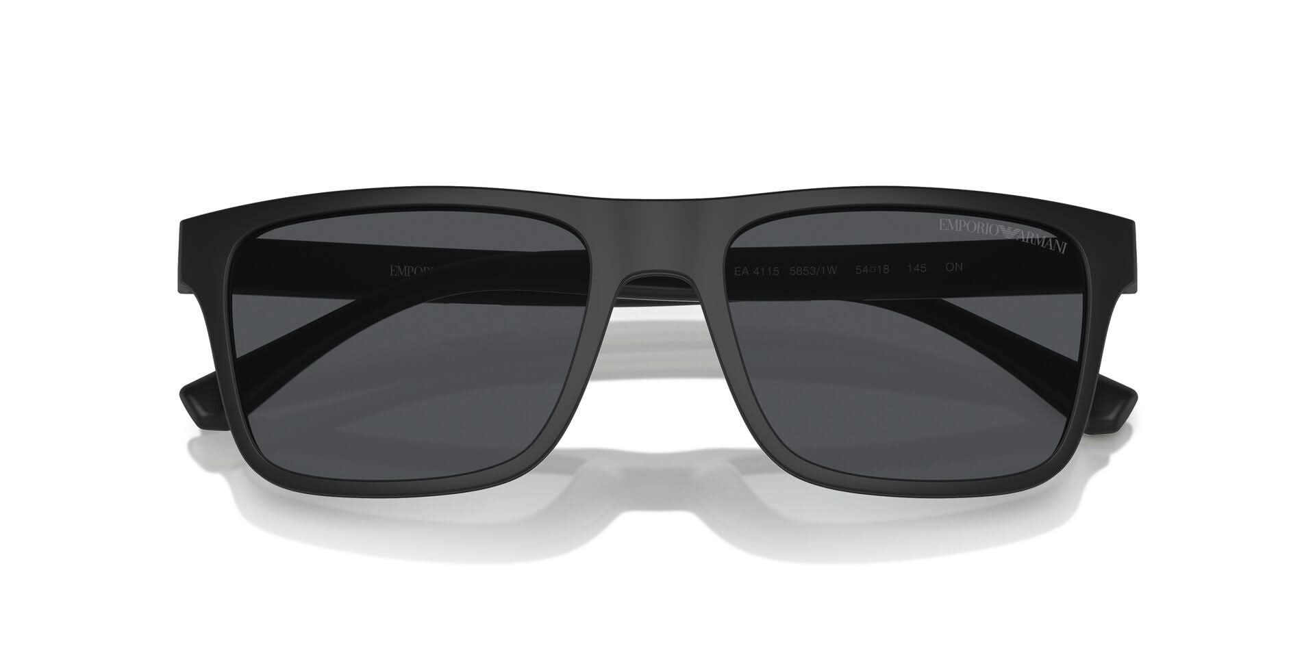 EMPORIO ARMANI EA4115 CLIPON 58531W 54 SUNGLASSES