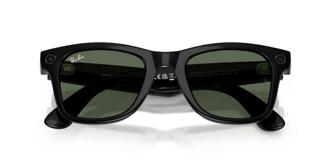 RAYBAN META 0RW4012 WAYFARER LARGE GEN 2 601/71 53 SUNGLASSES