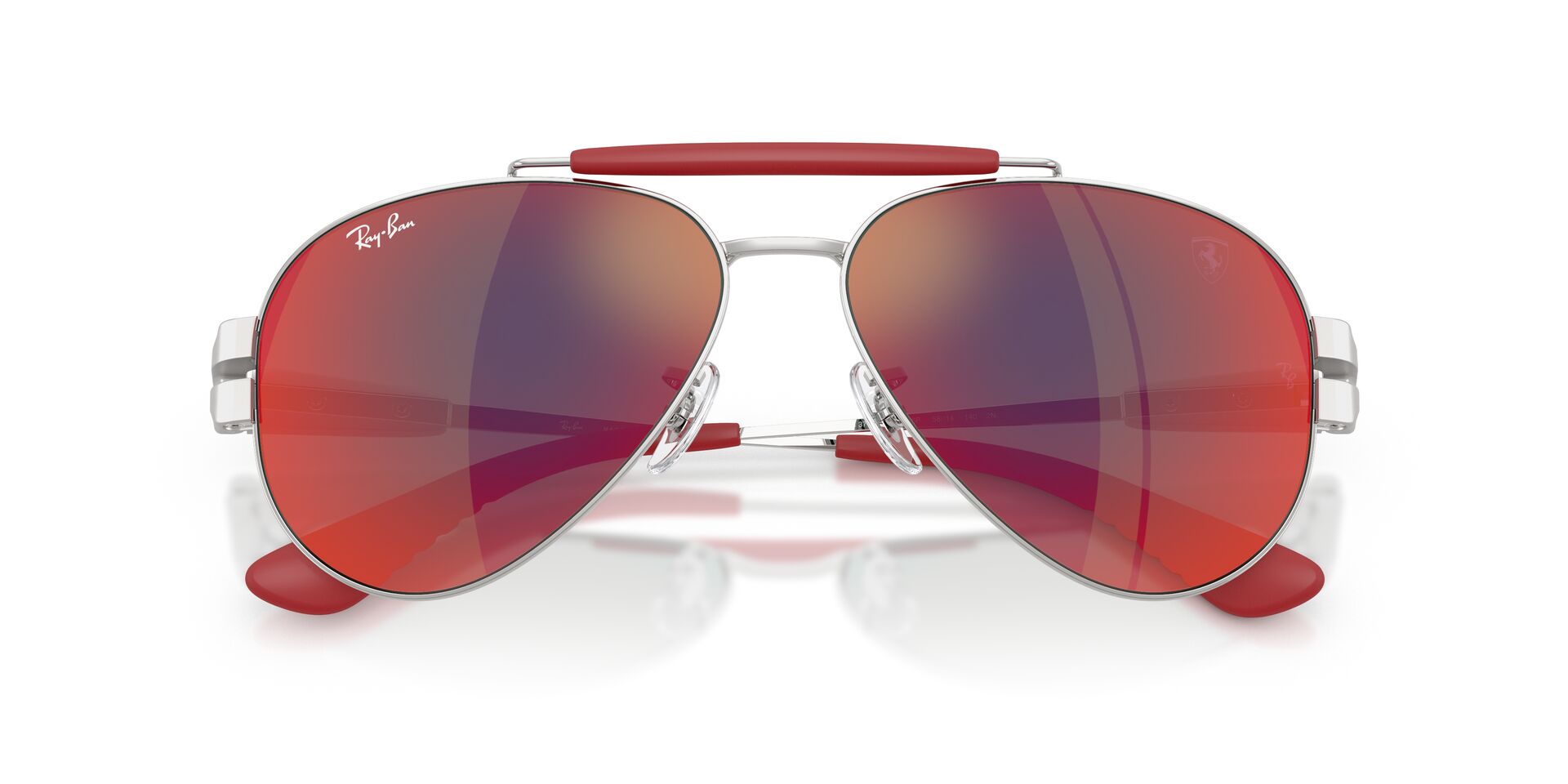 RAYBAN RB3762M SCUDERIA FERRARI F1256P 58 SUNGLASSES