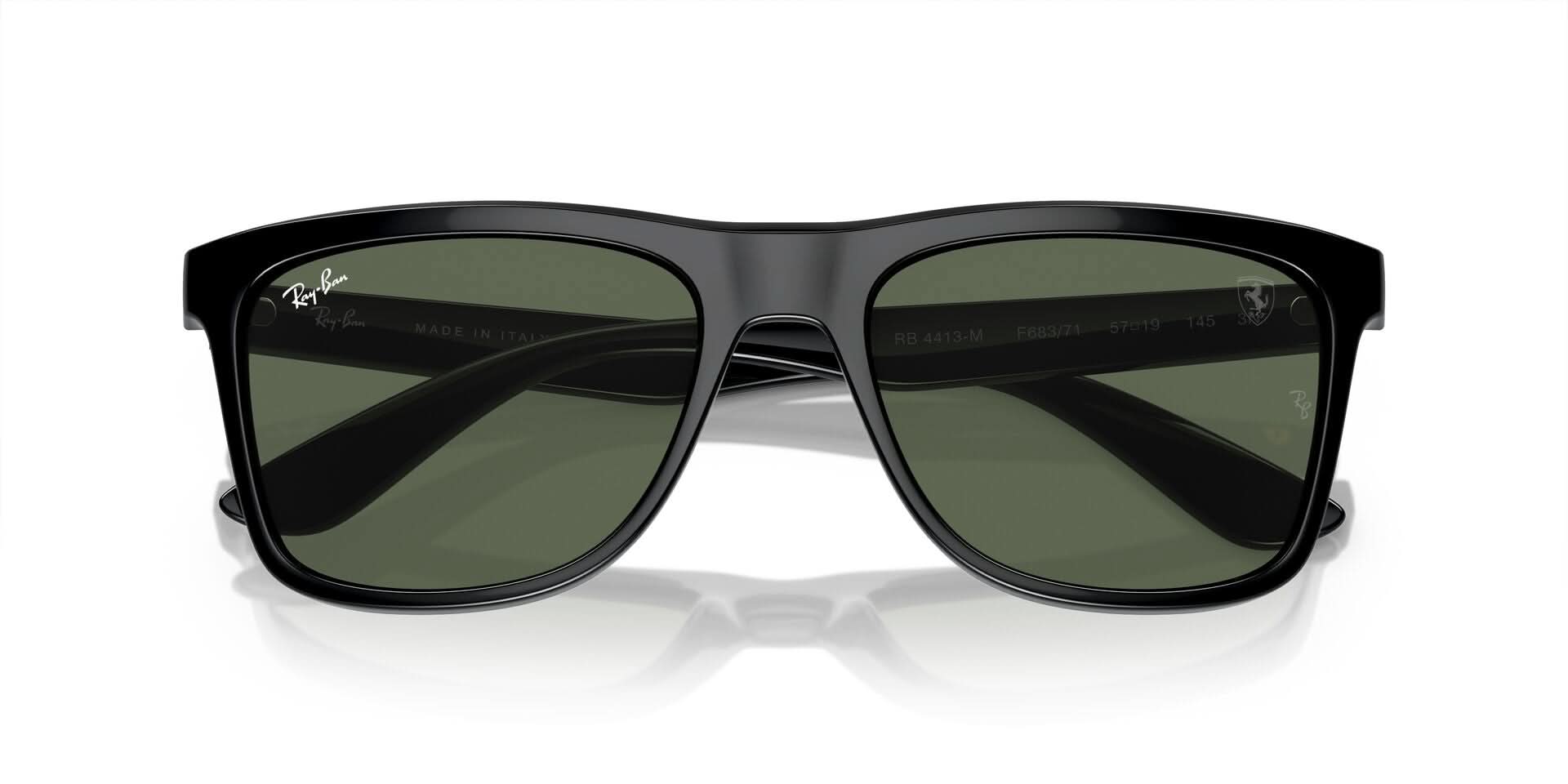 RAYBAN RB4413M SCUDERIA FERRARI F68371 57 SUNGLASSES