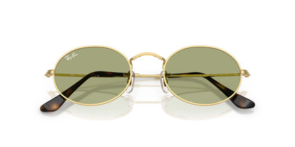RAYBAN RB3547 OVAL 001 4E 51 SUNGLASSES