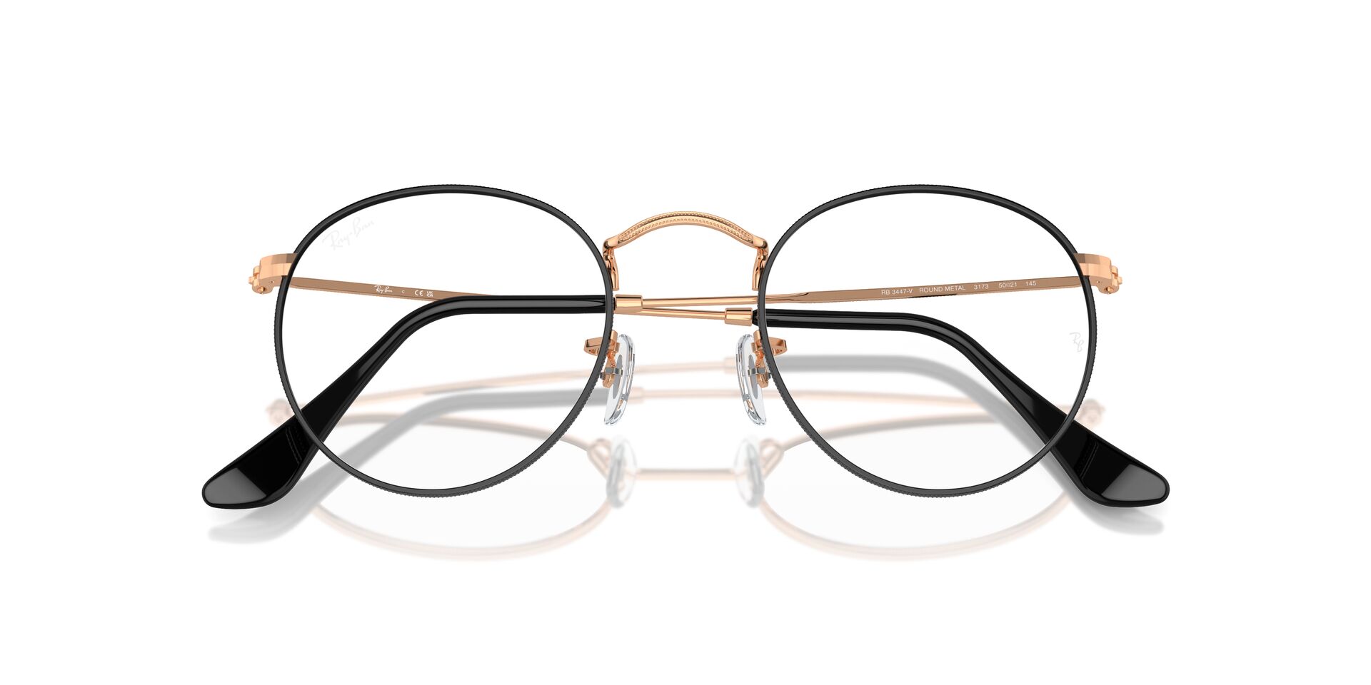 RAYBAN RX3447V ROUND METAL 3173 50 FRAME