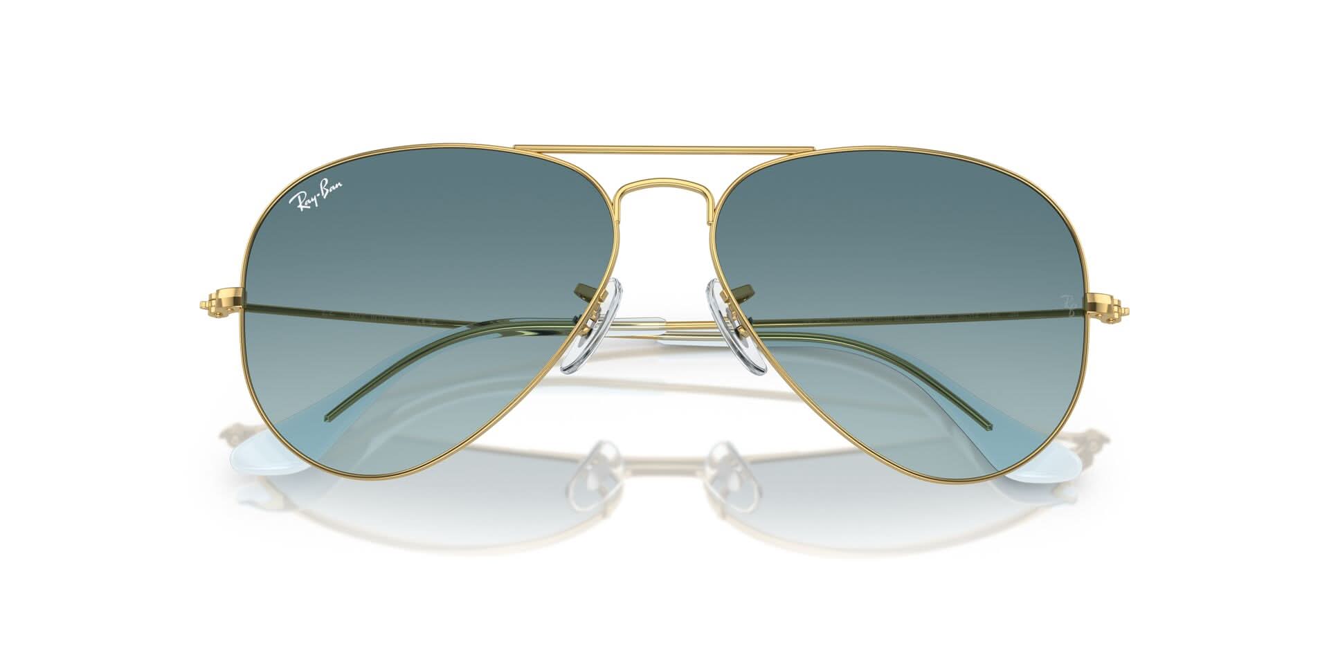RAYBAN RB3025 AVIATOR 001/3M 55 SUNGLASSES