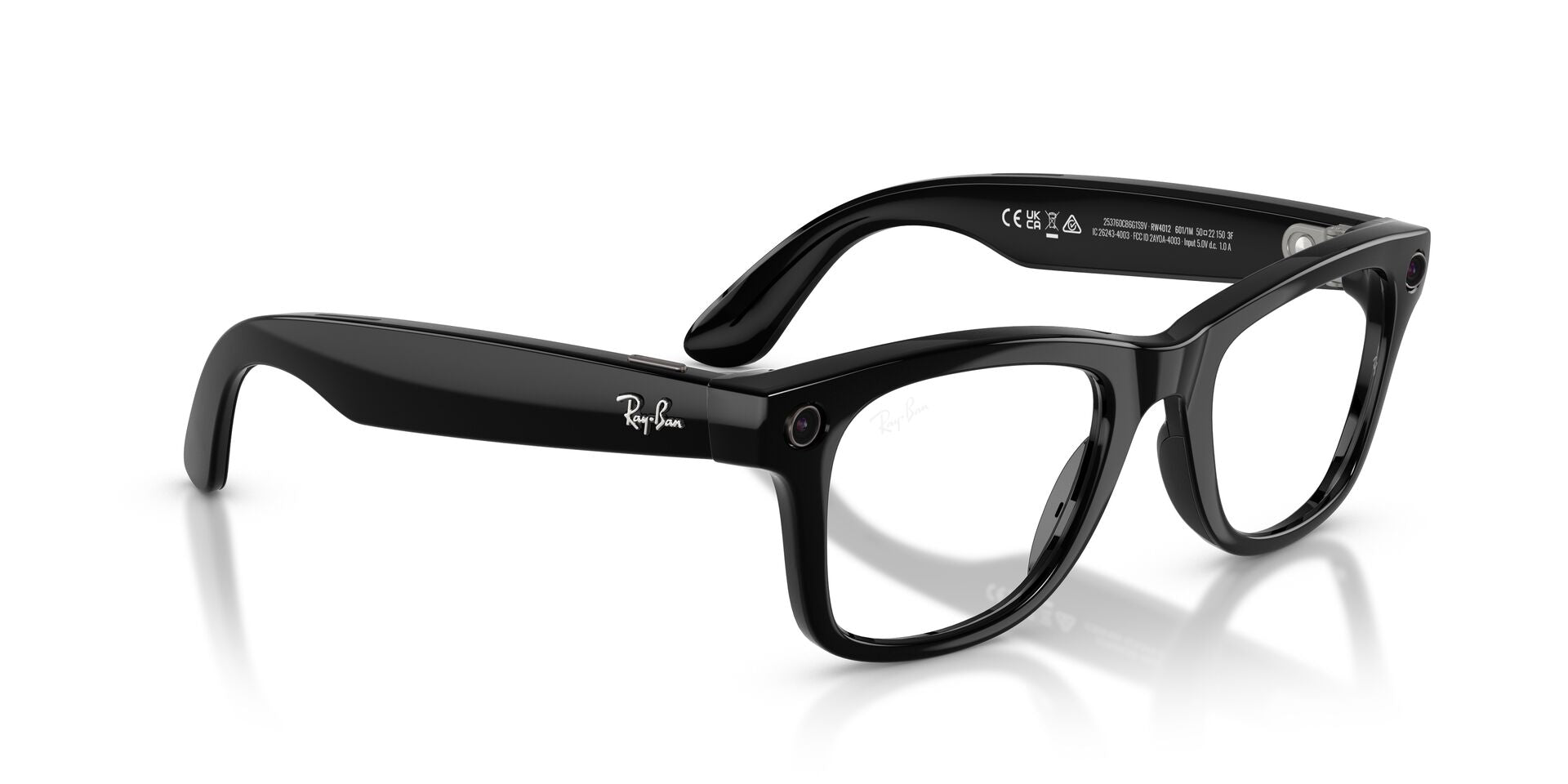 RAYBAN META 0RW4012 WAYFARER LARGE GEN 2 601/1M 53 SUNGLASSES