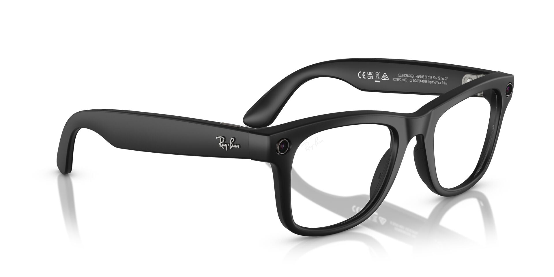 RAYBAN 0RW4008 601S1M META 53 SUNGLASSES