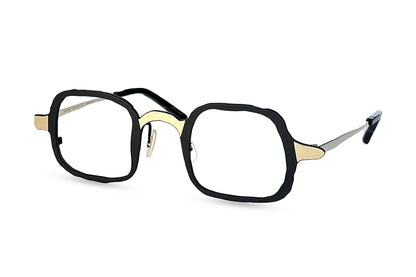 MASAHIRO MARUYAMA MM0086 DESSIN BLACK GOLD 44 FRAME