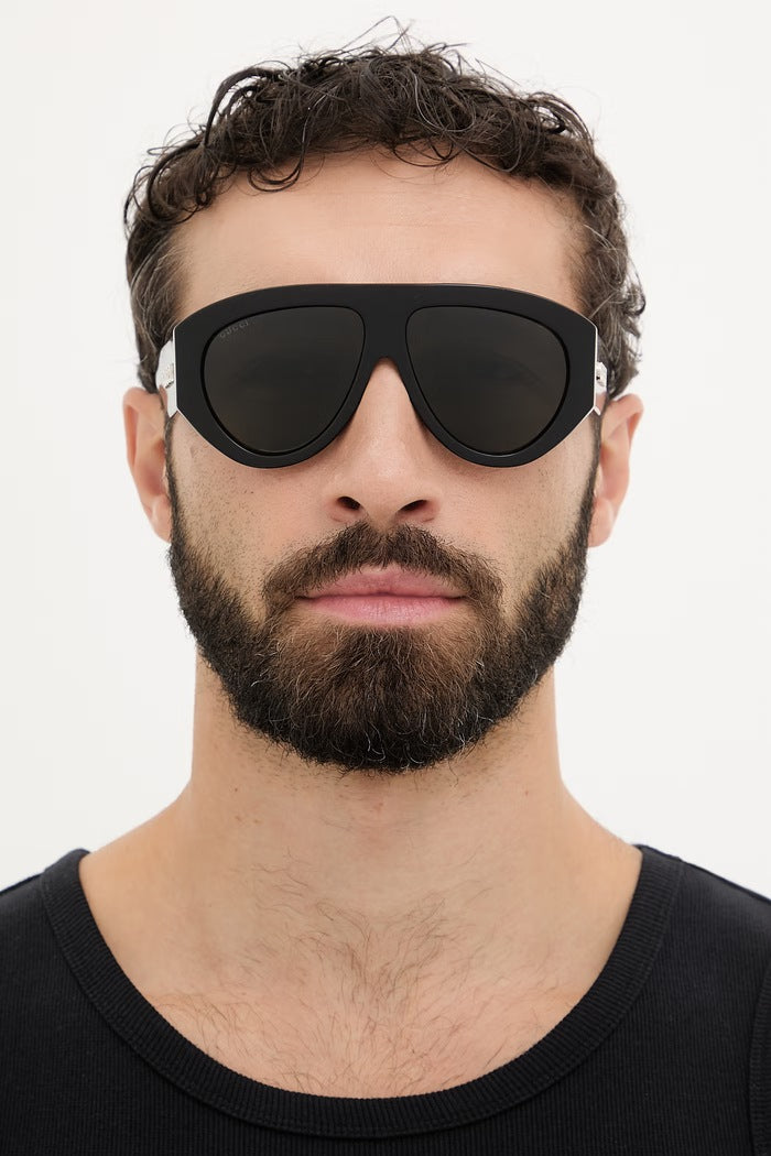 GUCCI GG2128S 001 58 SUNGLASSES