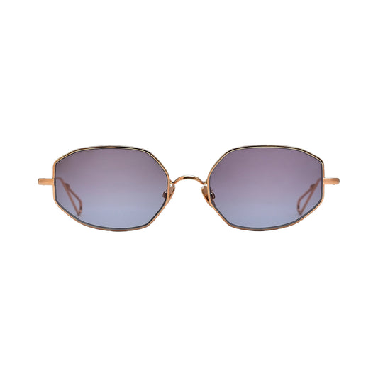 AHLEM COLOMBE PEONY GOLD 54 SUNGLASSES