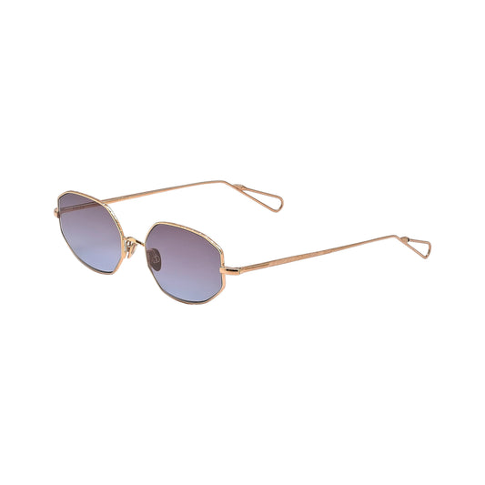 AHLEM COLOMBE PEONY GOLD 54 SUNGLASSES