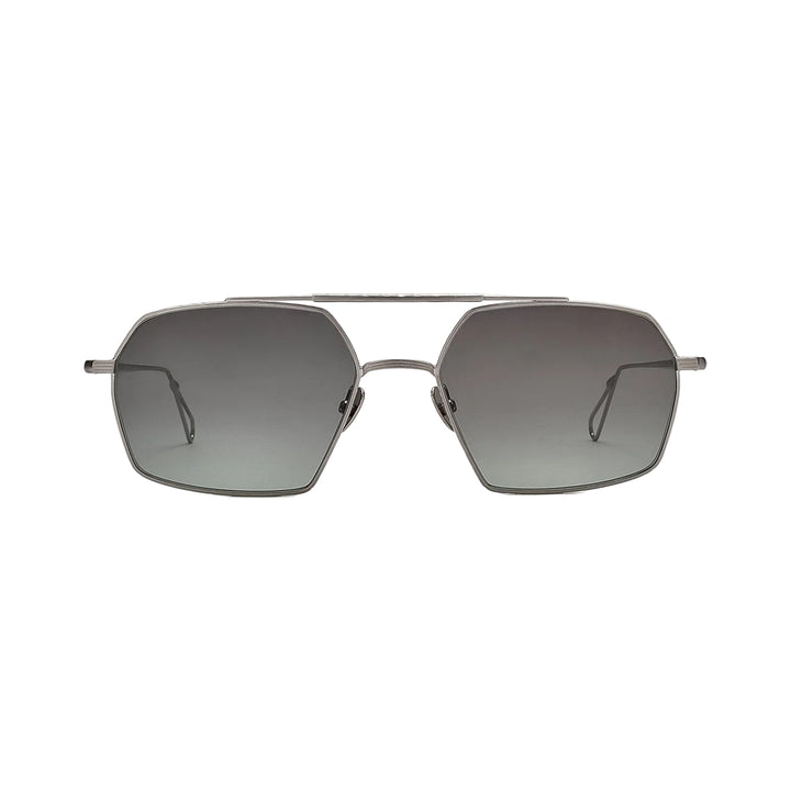 AHLEM HAUSSMANN RUTHENIUM BRUSHED 57 SUNGLASSES