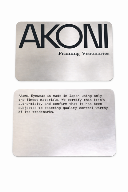 AKONI AKS511B SKYRACER GLD GLD 54 SUNGLASSES