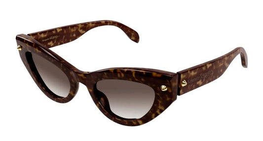ALEXANDER MCQUEEN AM0407S 002 52 SUNGLASSES