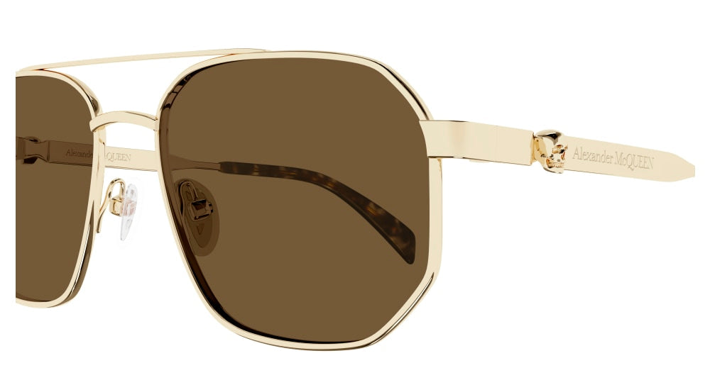ALEXANDER MCQUEEN AM0458S 002 58 SUNGLASSES