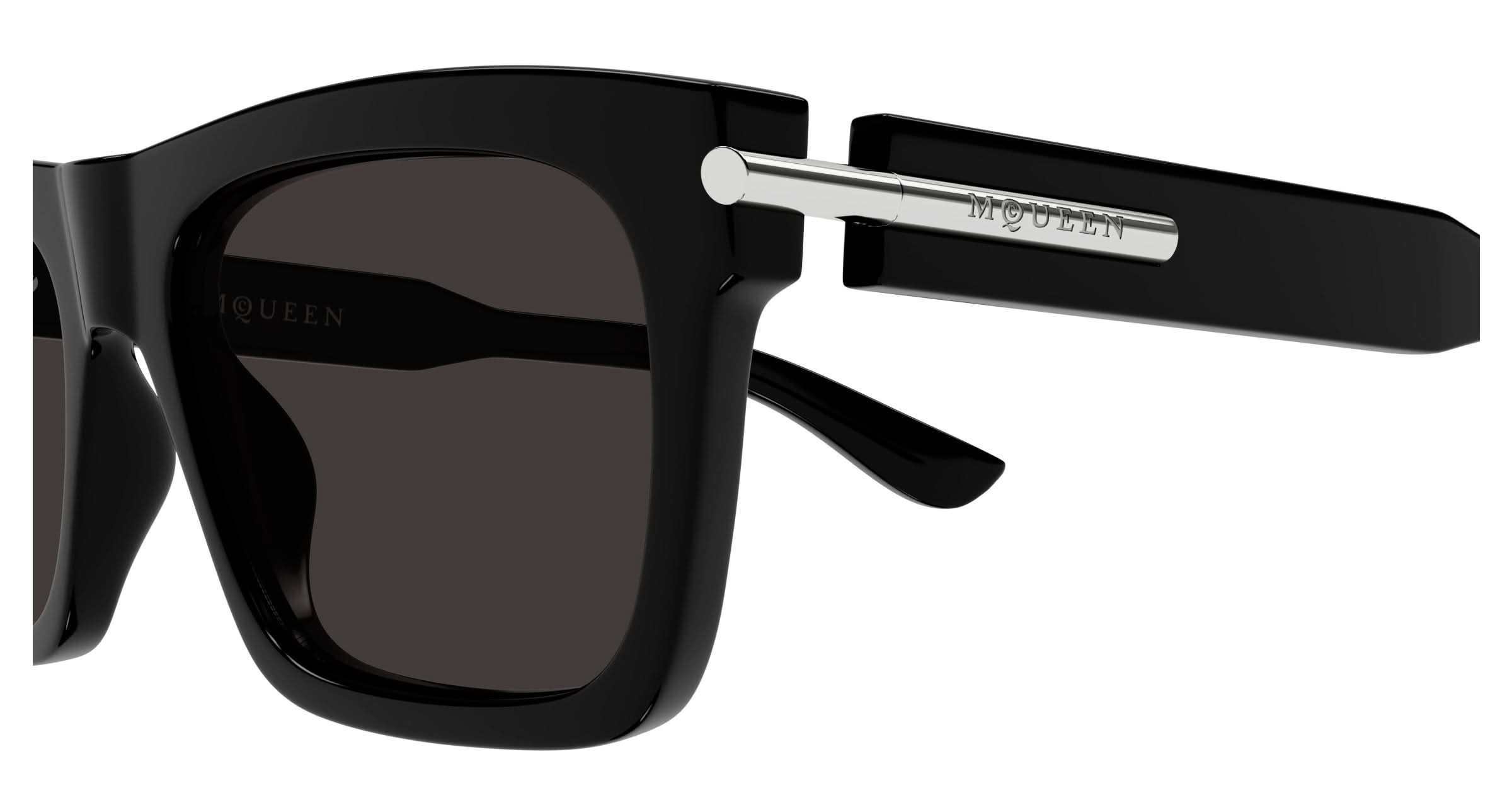 ALEXANDER MCQUEEN AM0495S 001 55 SUNGLASSES