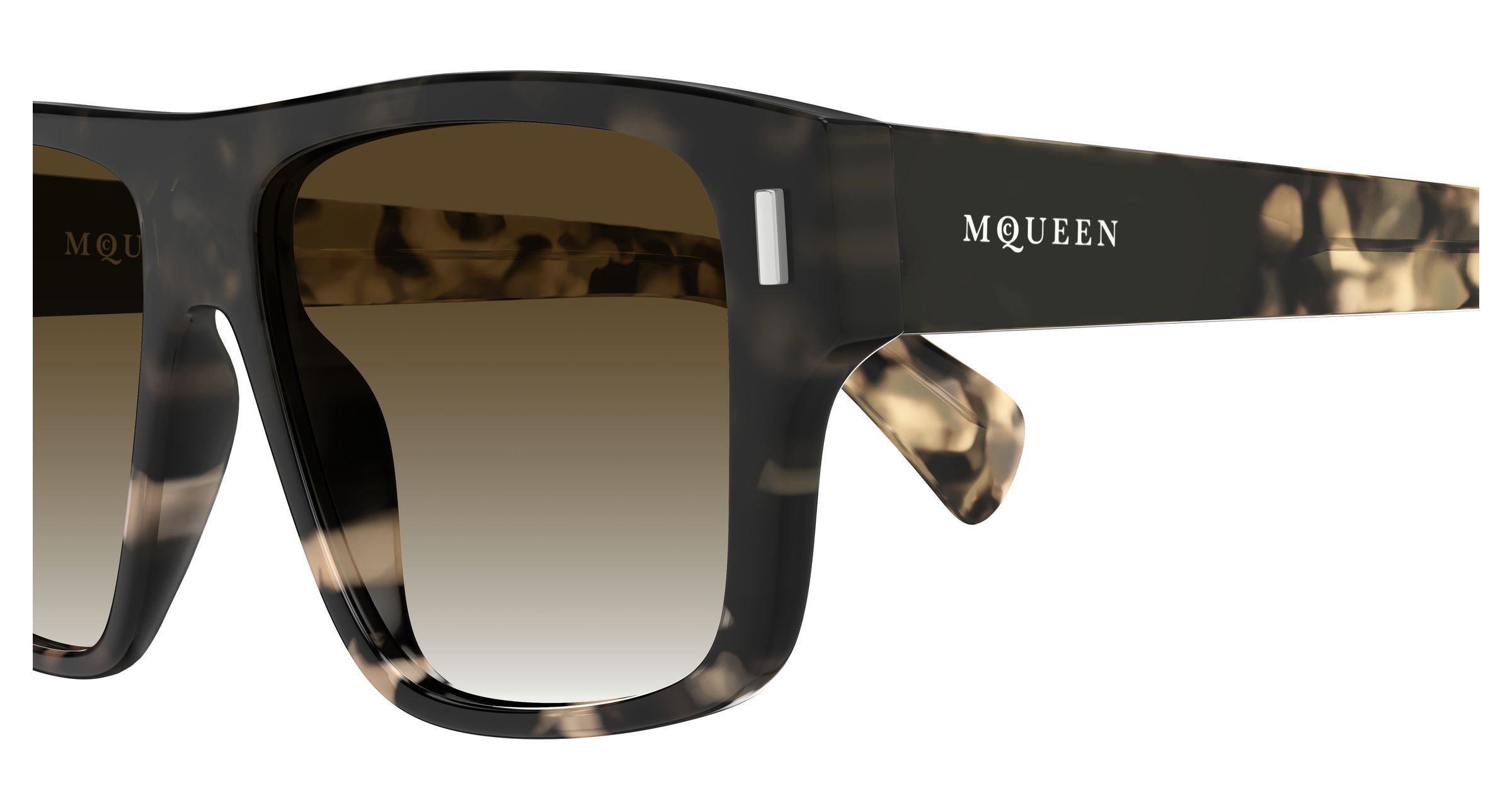 ALEXANDER MCQUEEN AM0550S 002 55 SUNGLASSES