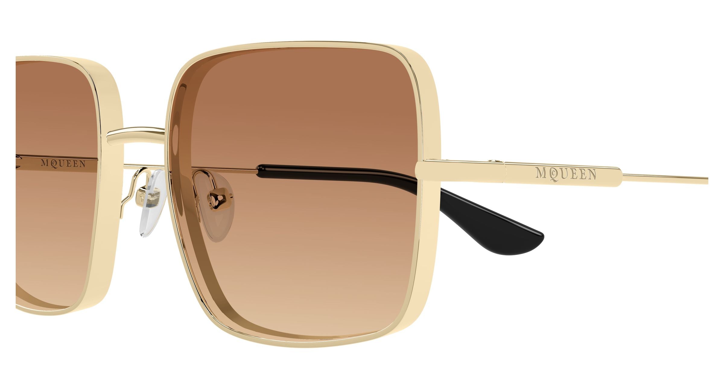 ALEXANDER MCQUEEN AM0564S 002 55 SUNGLASSES