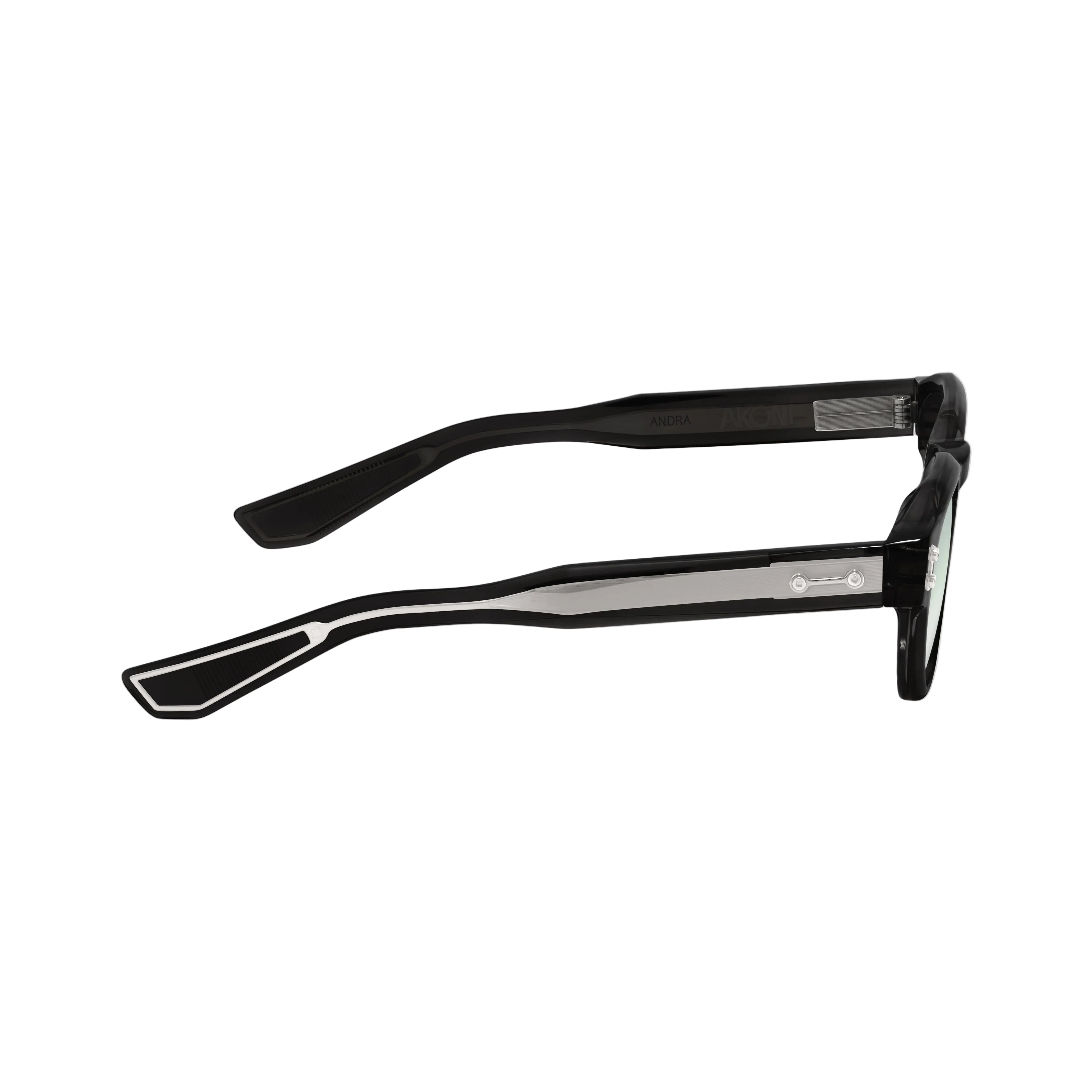 AKONI AKS549A ANDRA BLK BLK 47 SUNGLASSES
