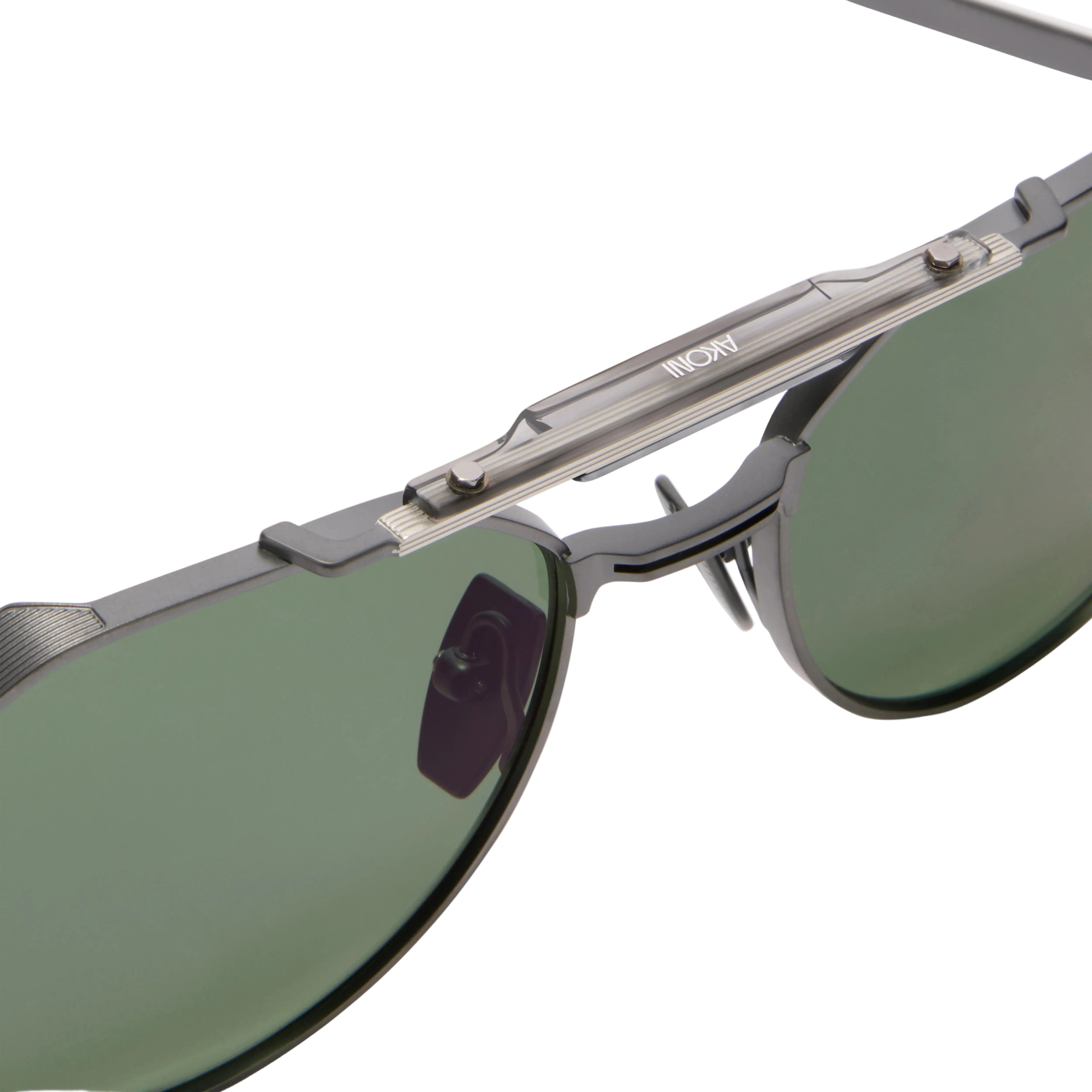 AKONI AKS546A ASTROLIS BLK GRY 55 SUNGLASSES