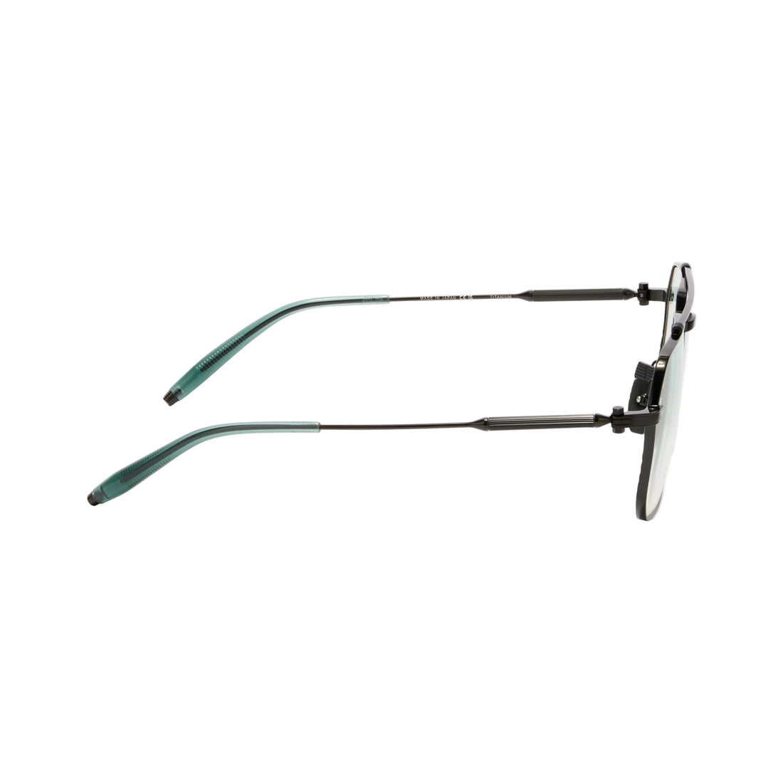 AKONI AKS545B ATLAS BLK GRN 55 SUNGLASSES