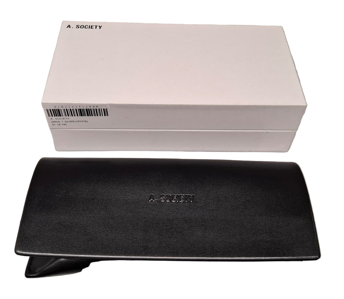 A SOCIETY AVIS BLACK 52 SUNGLASSES