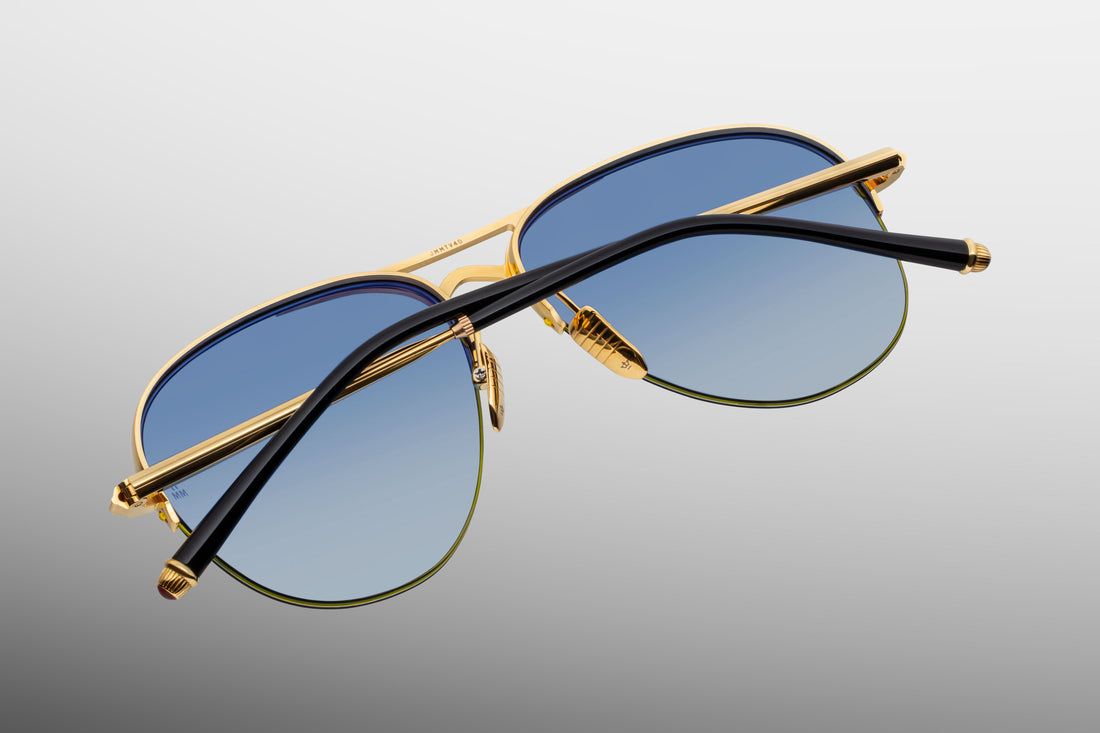 JACQUES MARIE MAGE AMELIA 438/500 JMMTV40 GOLD 58 SUNGLASSES