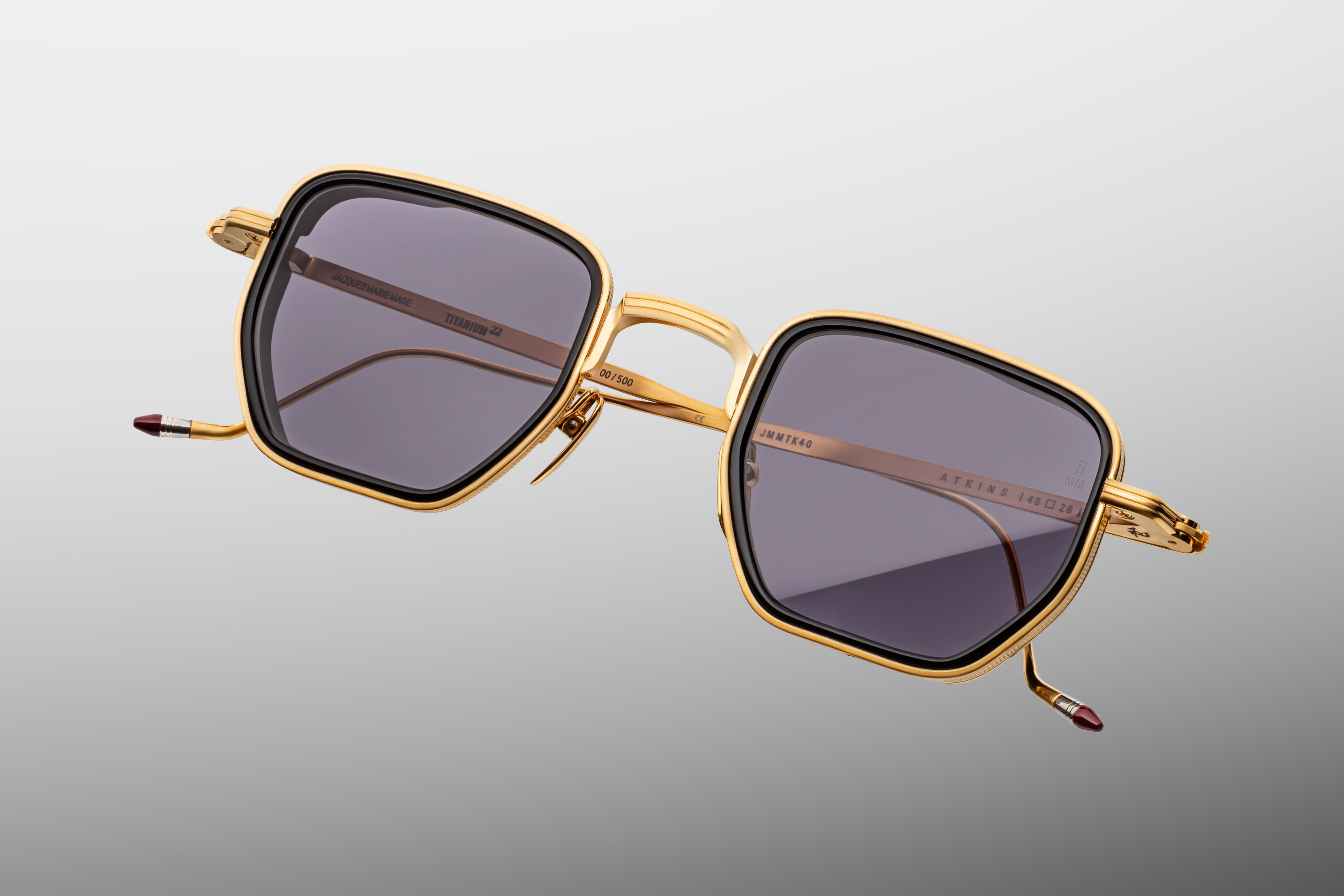 JACQUES MARIE MAGE ATKINS 35/500 JMMTK40 GOLD 146 SUNGLSSES