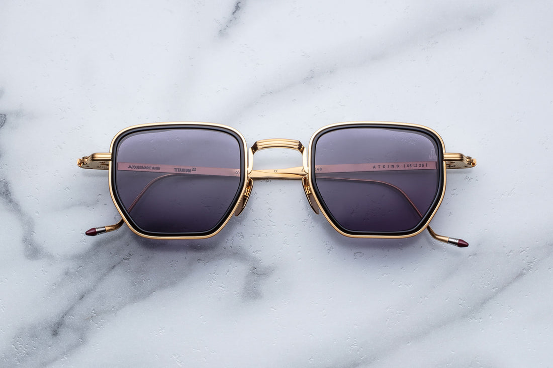 JACQUES MARIE MAGE ATKINS 35/500 JMMTK40 GOLD 146 SUNGLSSES