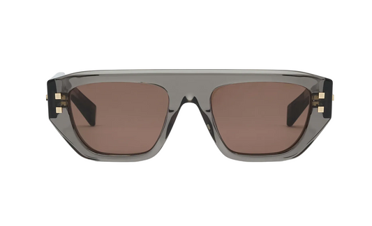 BALMAIN BPS176C B-ARMY II GRY GLD 54 SUNGLASSES