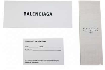 BALENCIAGA BB0261SA 001 57 SUNGLASSES