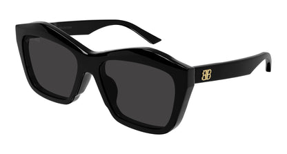 BALENCIAGA BB0216S  001 0002 Full 57 145 Plastic SUNGLASSES