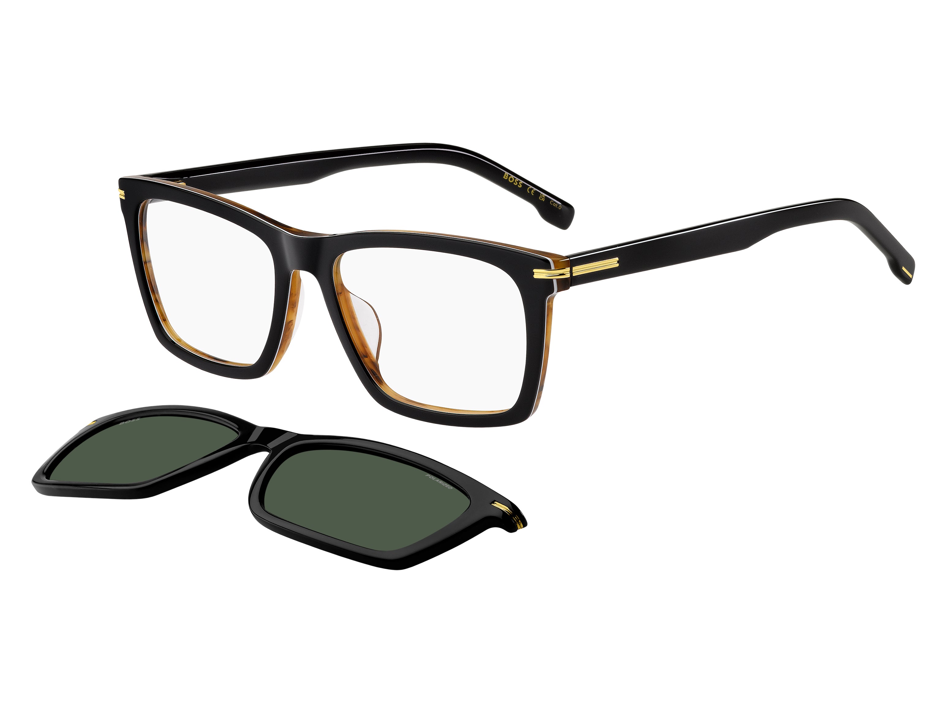 BOSS 1726GCS CLIPON 05KUC 55 SUNGLASSES