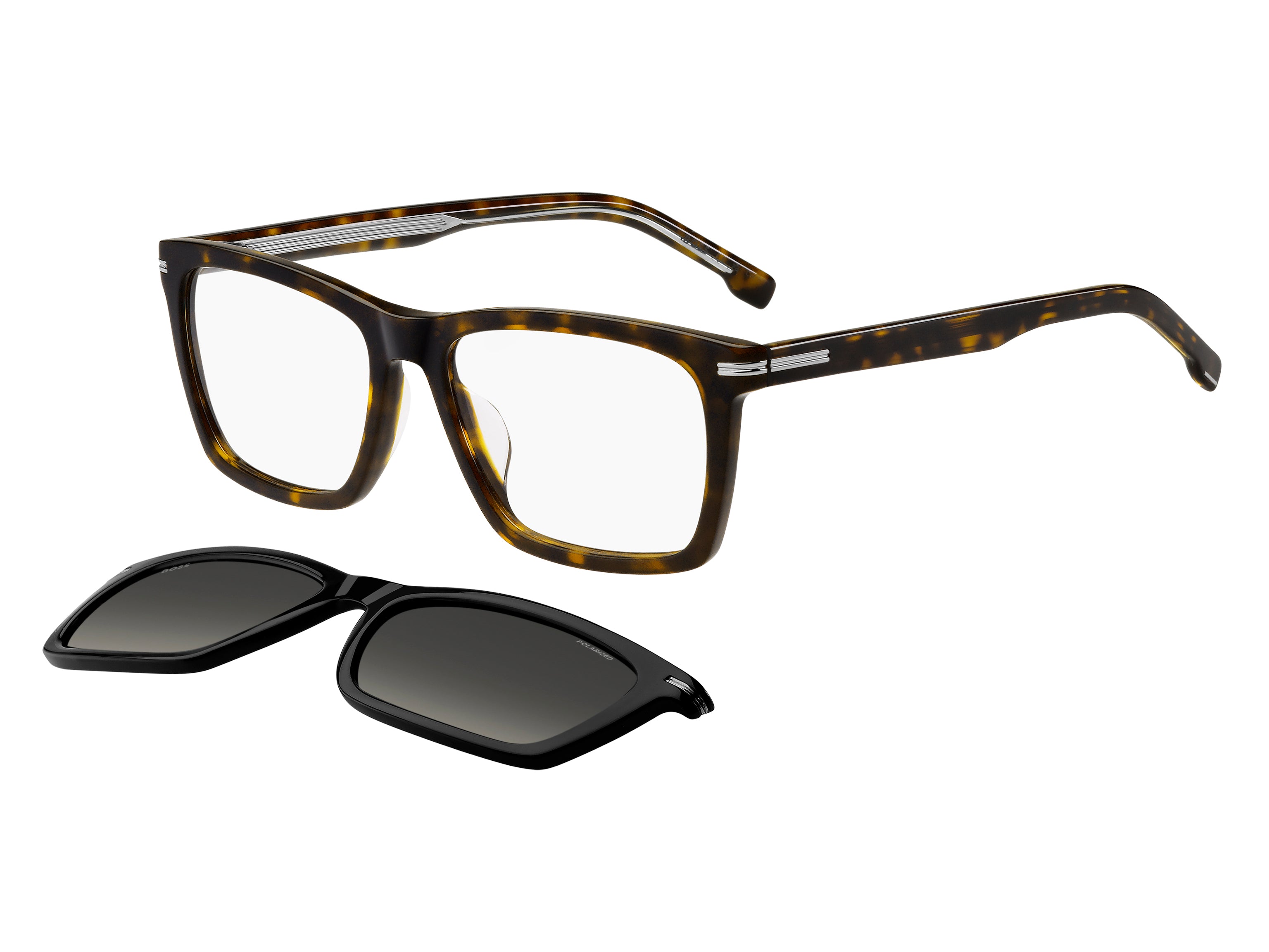 BOSS 1726GCS CLIPON WR7LB 55 SUNGLASSES