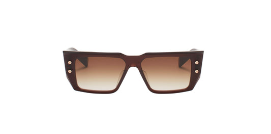 BALMAIN BPS128F B-VI BRN GLD 54 SUNGLASSES