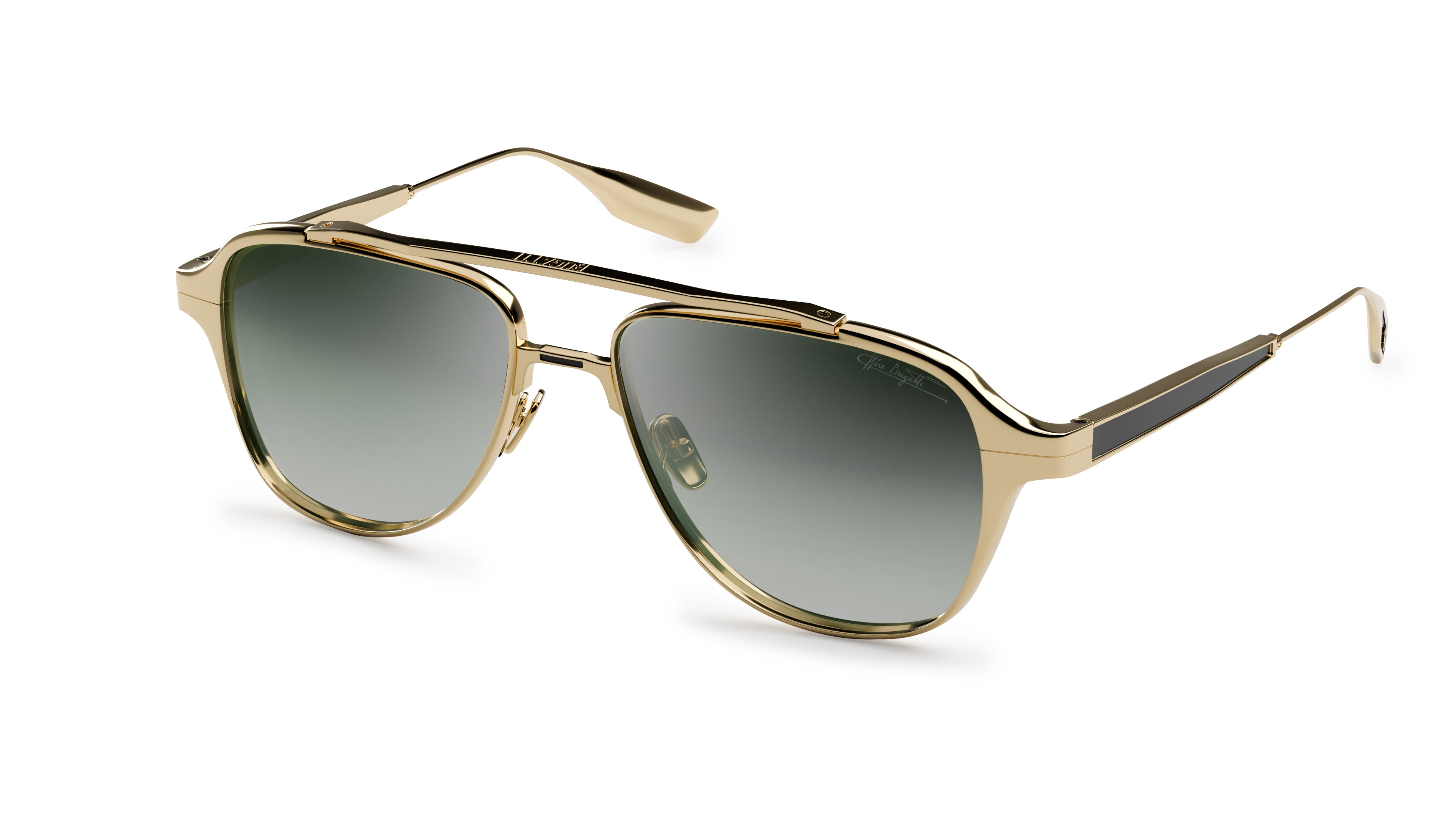 BUGATTI 111 14K 57 SUNGLASSES