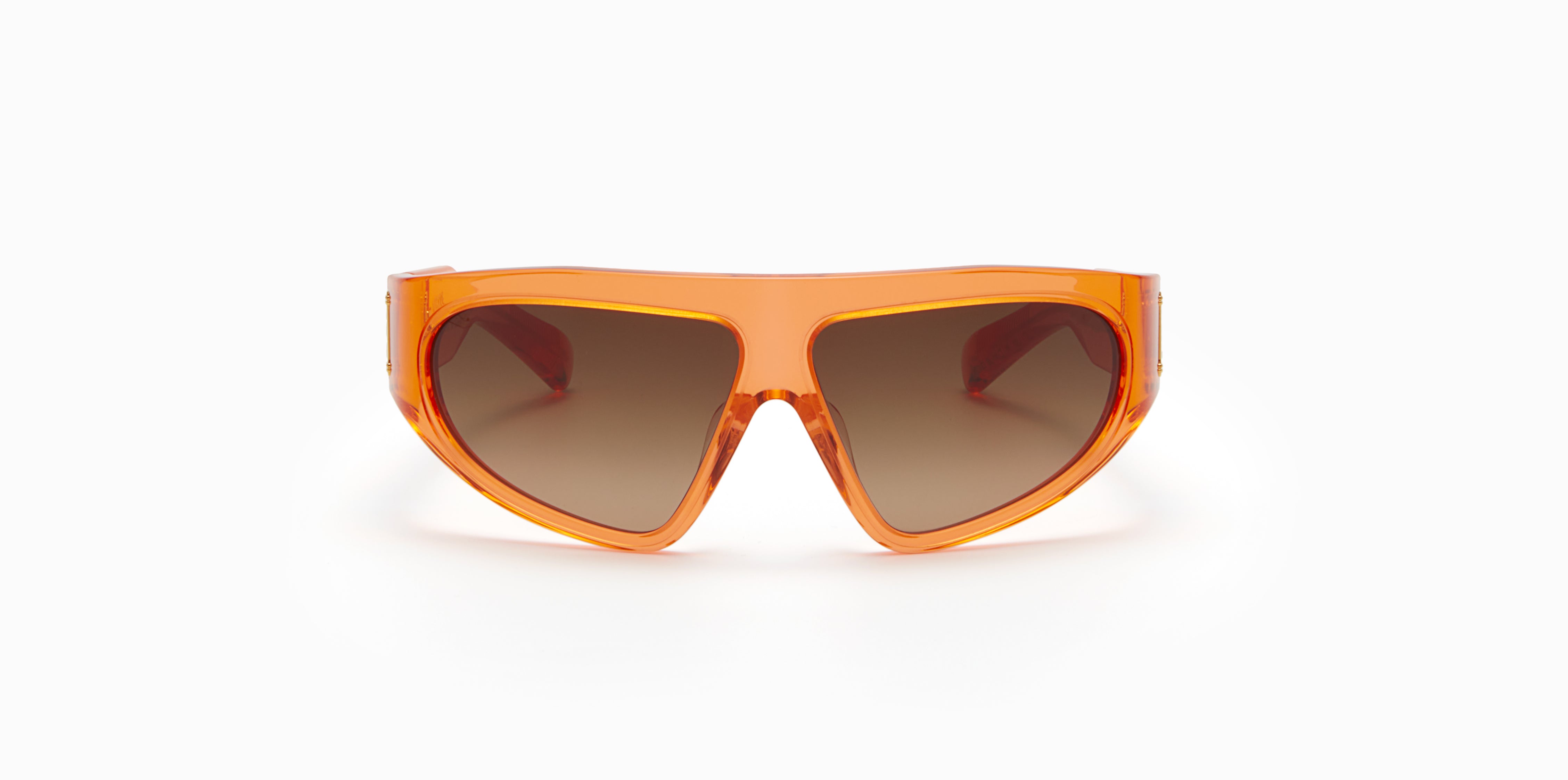 BALMAIN PARIS BPS143D B-ESCAPE ORG GLD 62 SUNGLASSES