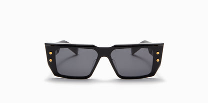 BALMAIN PARIS BPS128A B-VI BLK GLD 54 SUNGLASSES