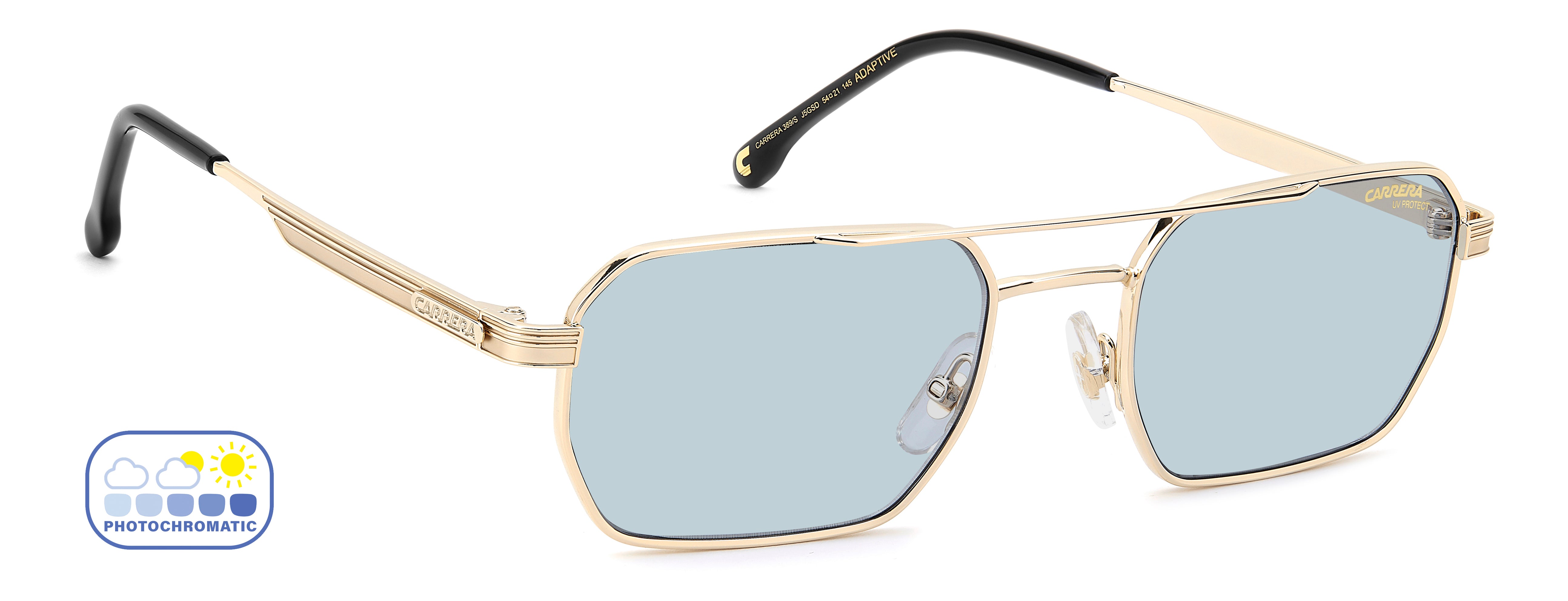 CARRERA CA389S J5GSD 54 SUNGLASSES