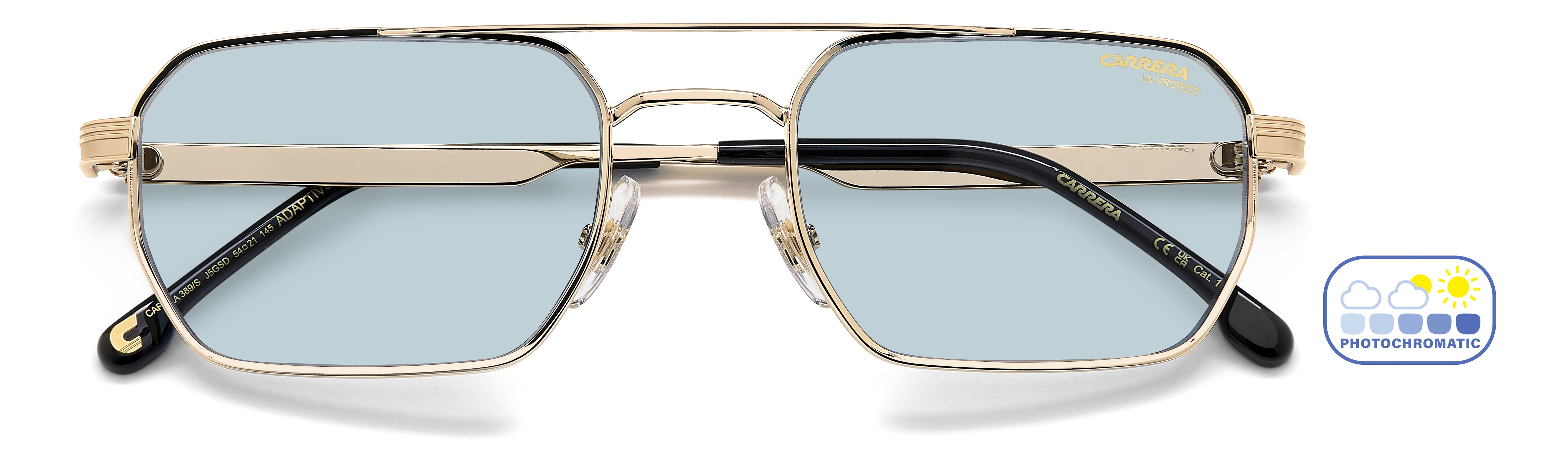 CARRERA CA389S J5GSD 54 SUNGLASSES