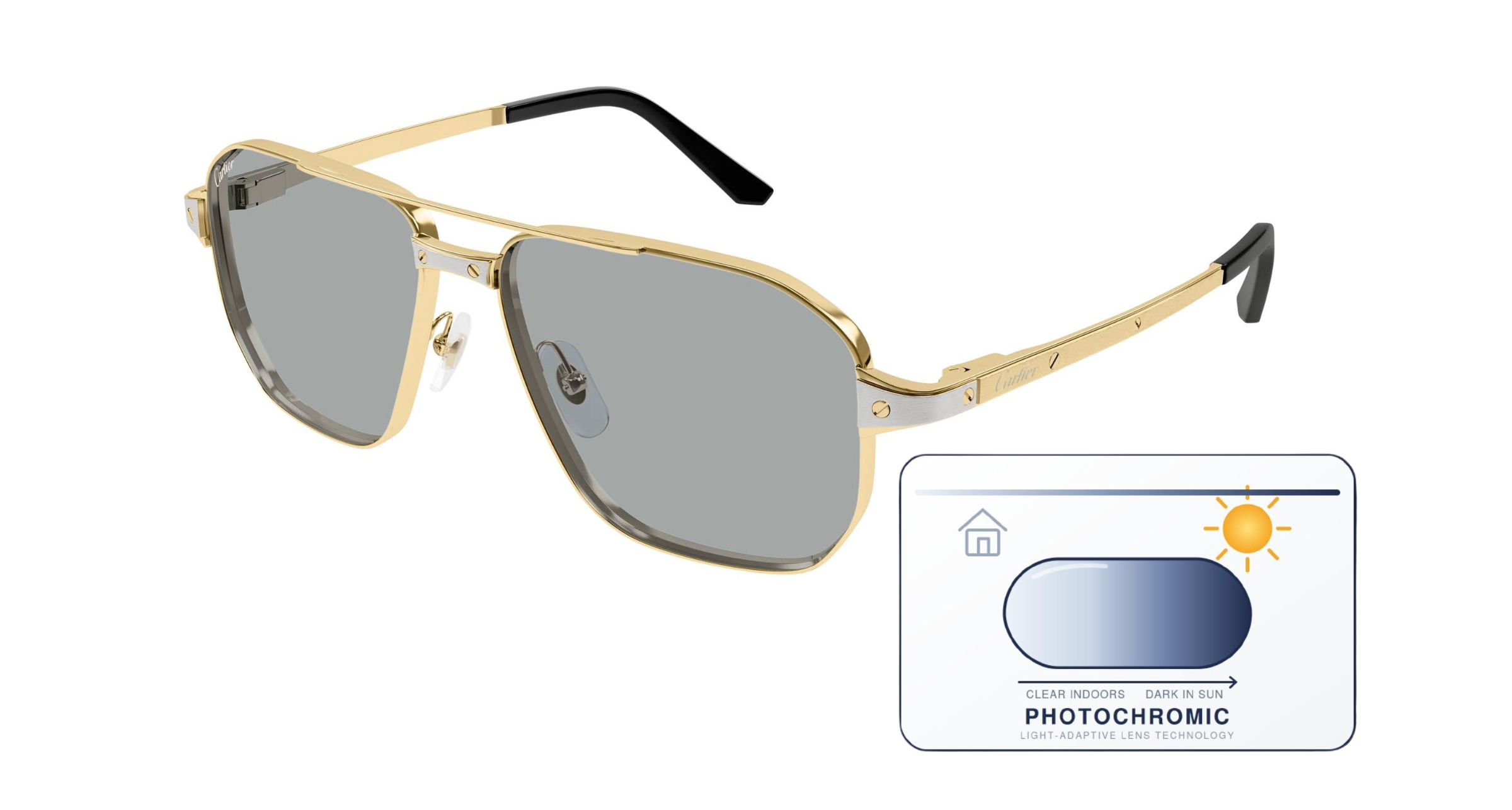 CARTIER CT0424S 006 59 SUNGLASSES