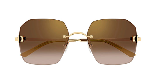 CARTIER CT0591S 002 55 SUNGLASSES