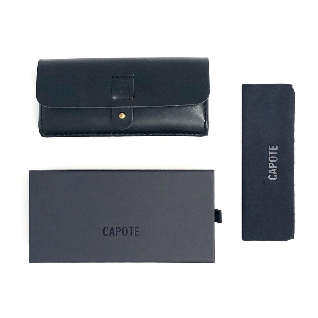 CAPOTE C399 BLK BLUE 49 SUNGLASSES