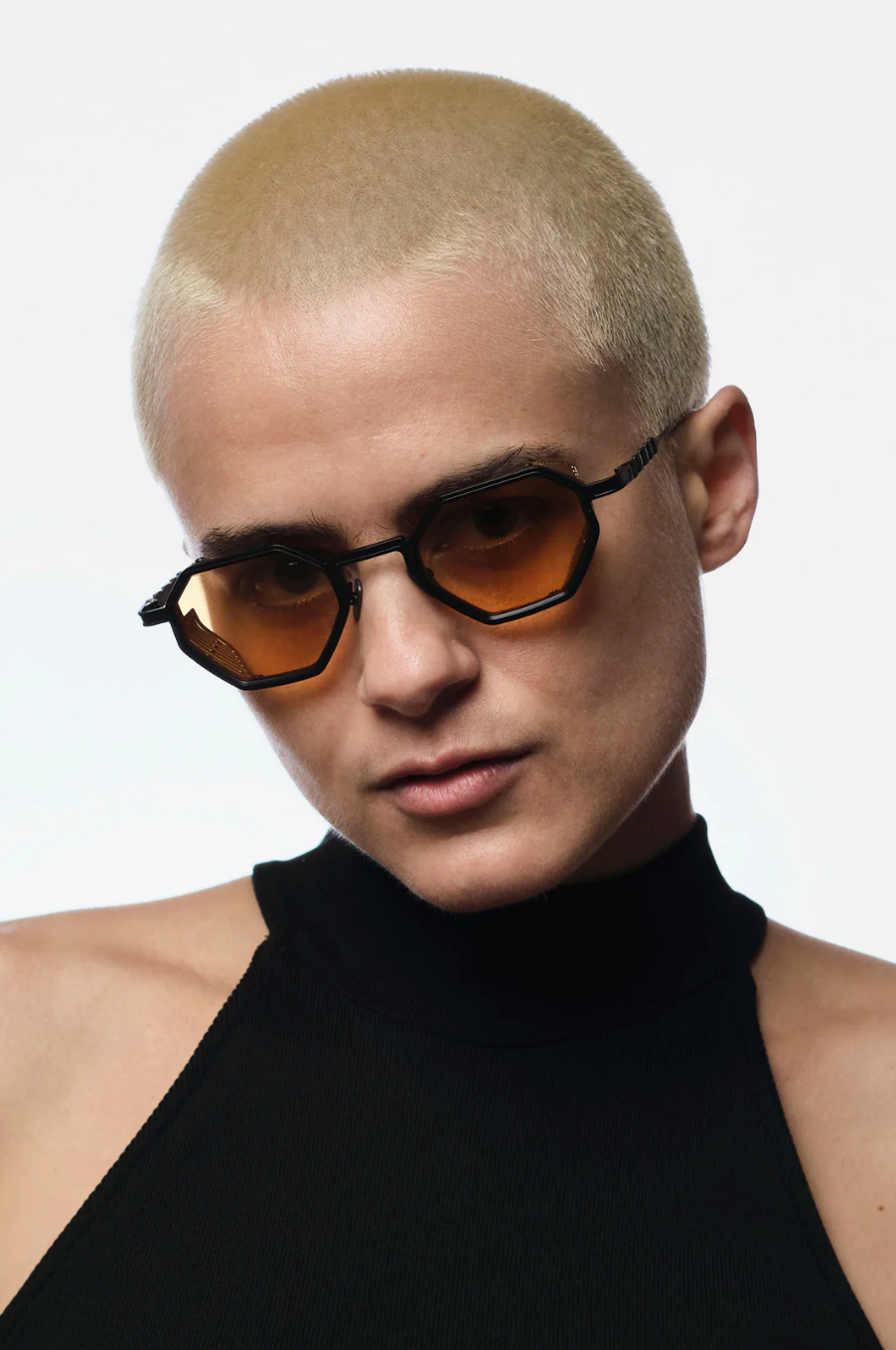 CAPOTE CC13 BLK ORANGE 47 SUNGLASSES