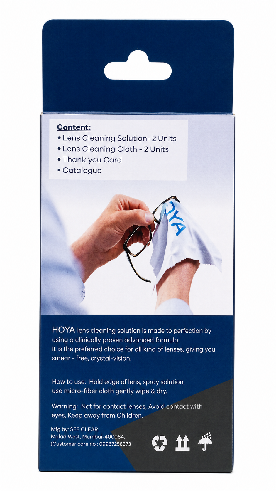 HOYA X R KUMAR LENS CLEANING SOLUTION KIT