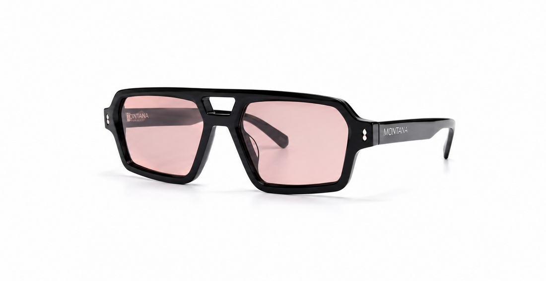 FRAME MONTANA FM30 1 BLACK RED 55 SUNGLASSES