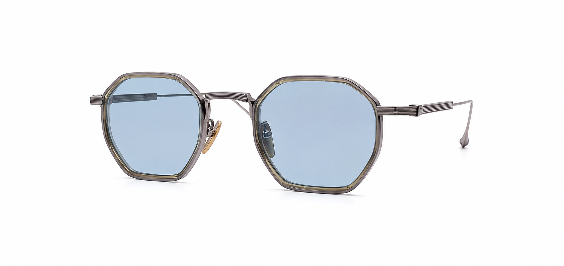 FRAME MONTANA FMT4 5 SILVER BLUE 46 SUNGLASSES