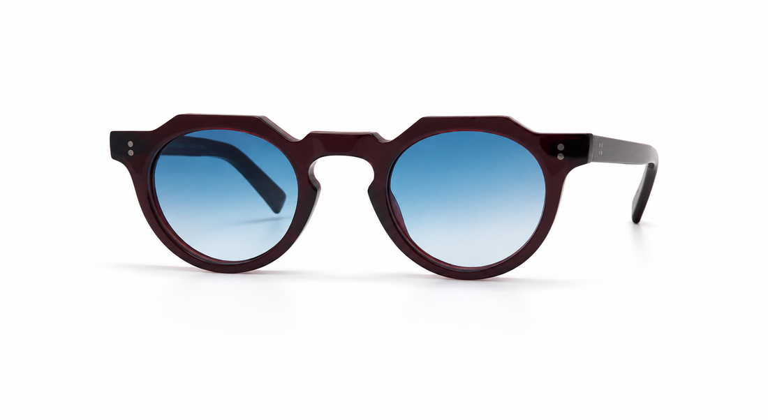 FRAME MONTANA FM18 BURGUNDY BLUE 44 SUNGLASSES
