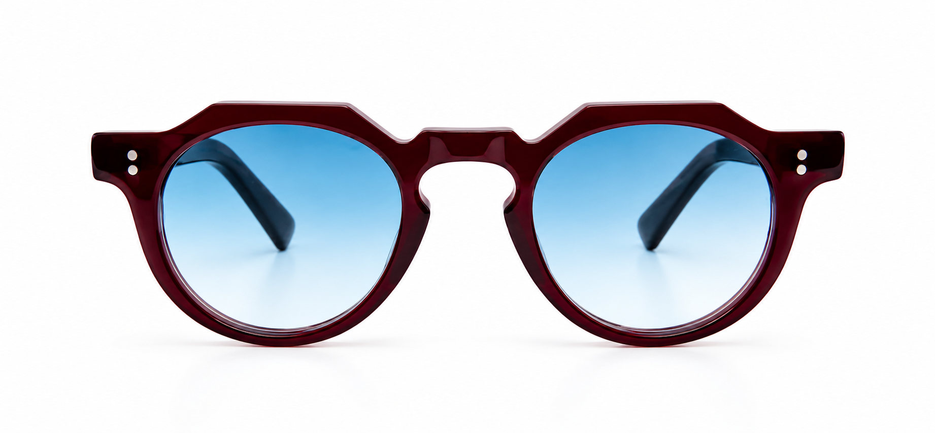 FRAME MONTANA FM18 BURGUNDY BLUE 44 SUNGLASSES