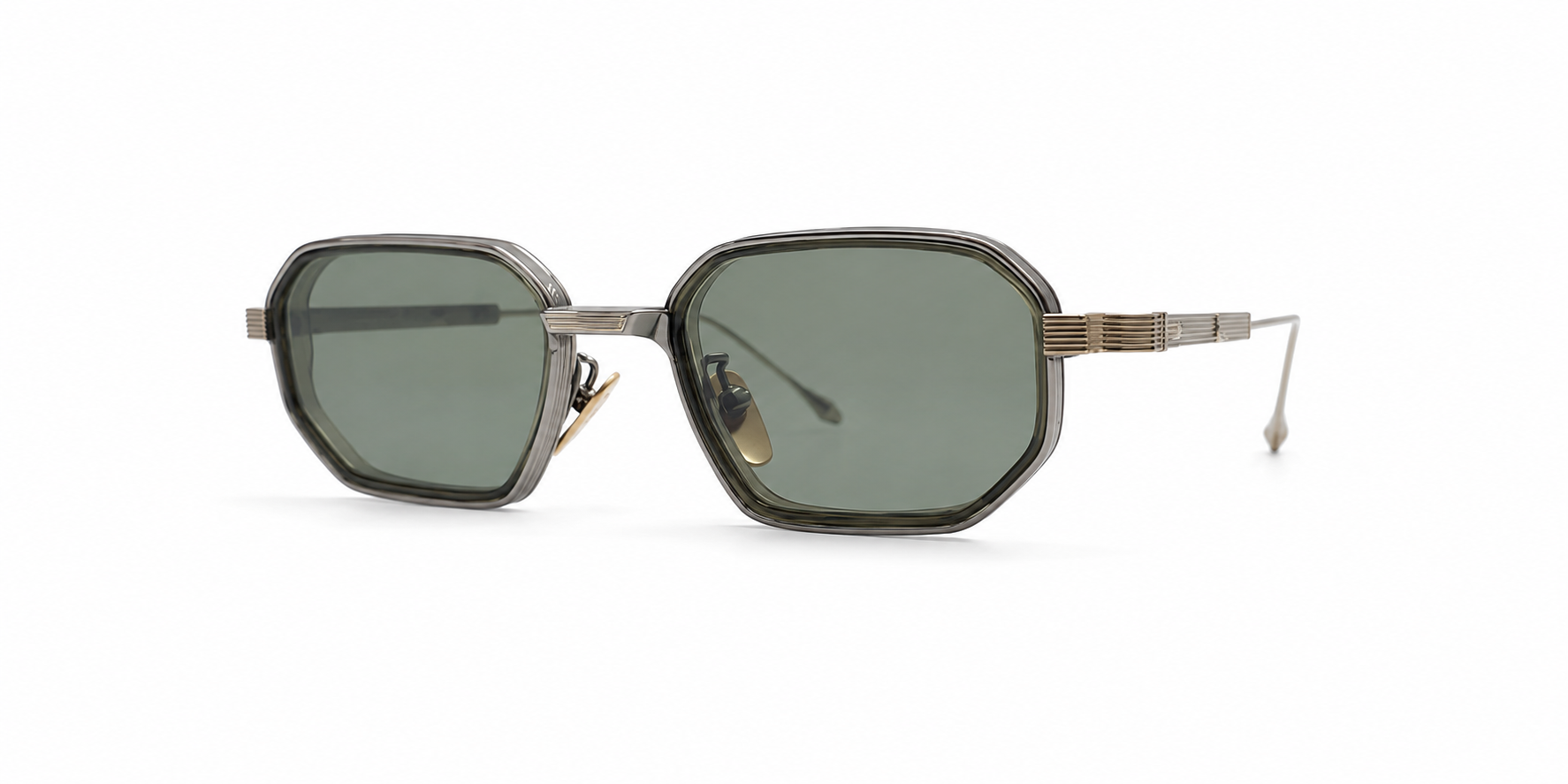 FRAME MONTANA FMT10 3 SILVER GREEN 49 SUNGLASSES
