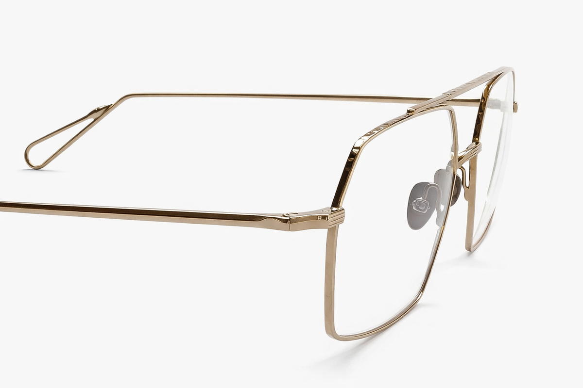 AHLEM HAUSSMANN GREY GOLD 57 FRAME